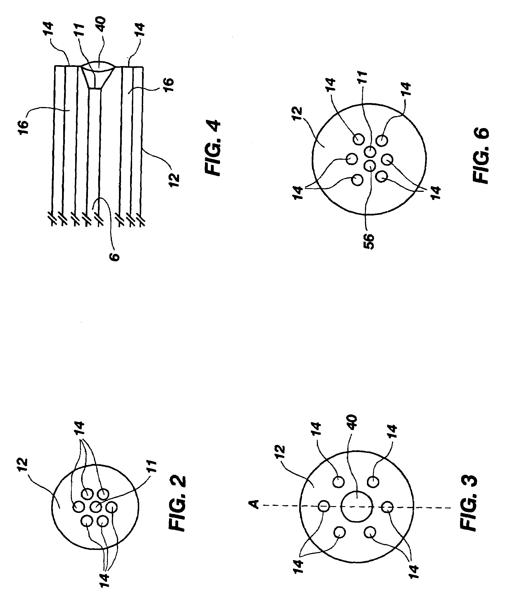 Devices and methods for fluorescent inspection and/or removal of material in a sample