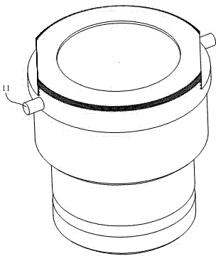 Pressure ring and teleconverter with same