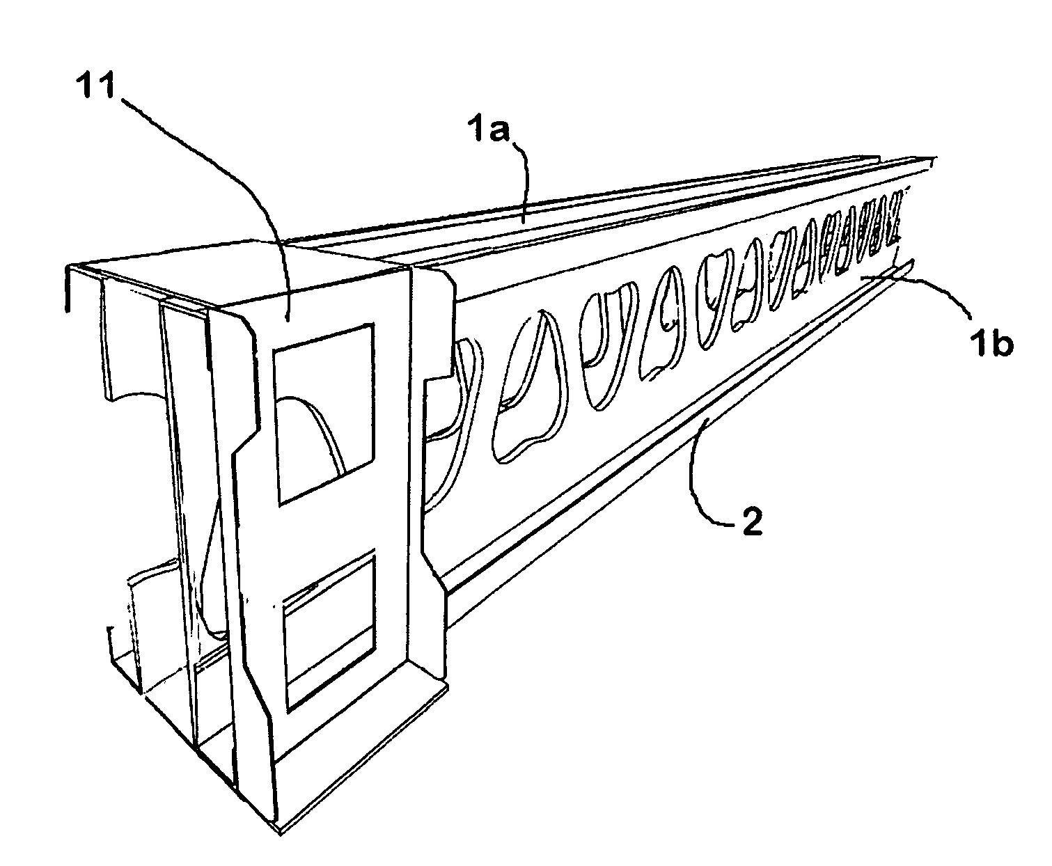 Joist and beam hanger for connecting transverse members to a U-shaped edge beam