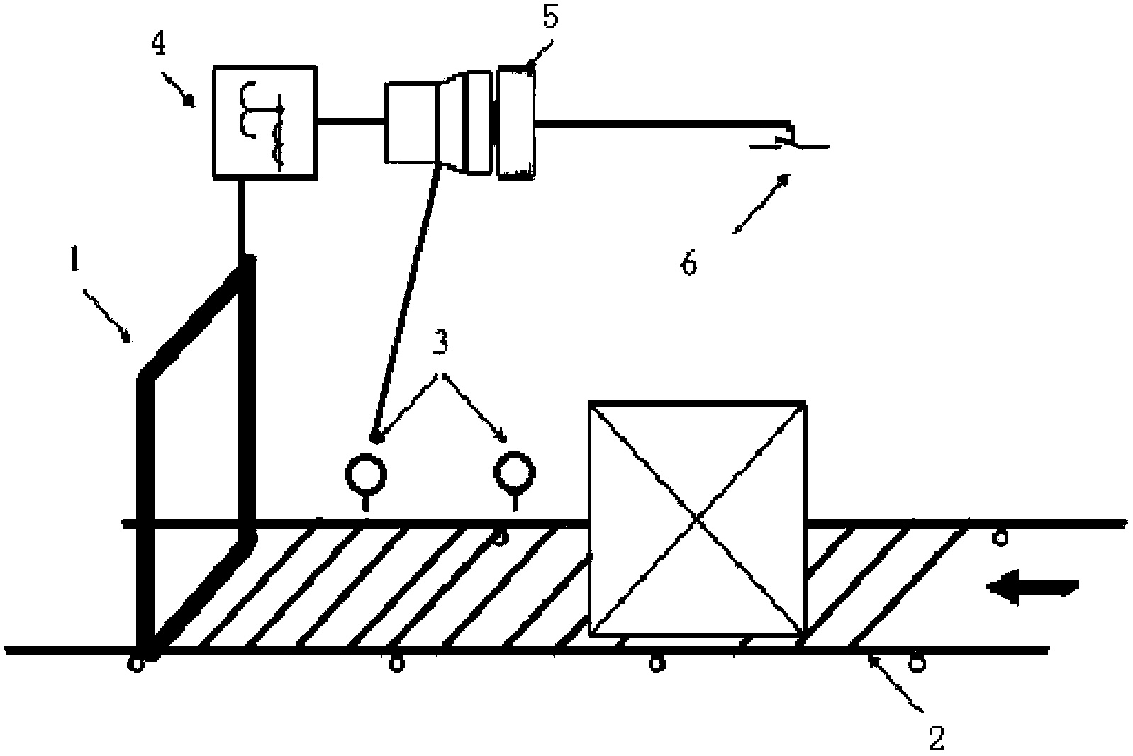 Packing defect detecting device and detecting method for boxed cigarettes