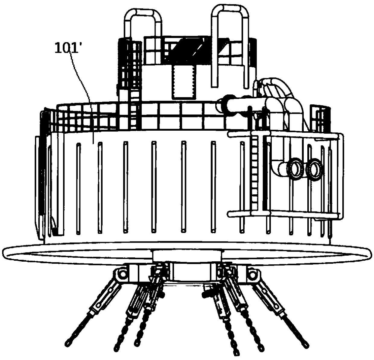 single point mooring transfer buoy