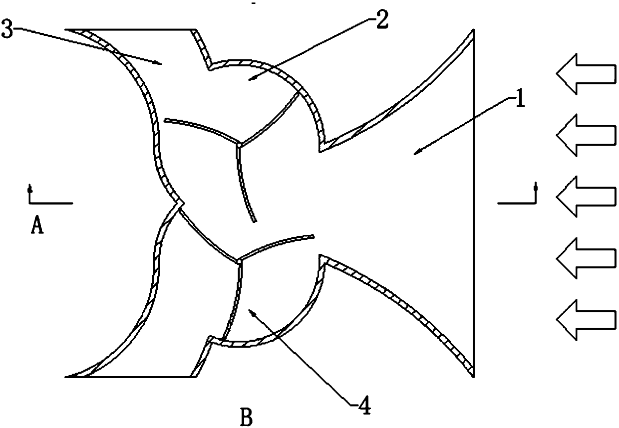 Electric automobile head energy recovery device based on stamping utilization