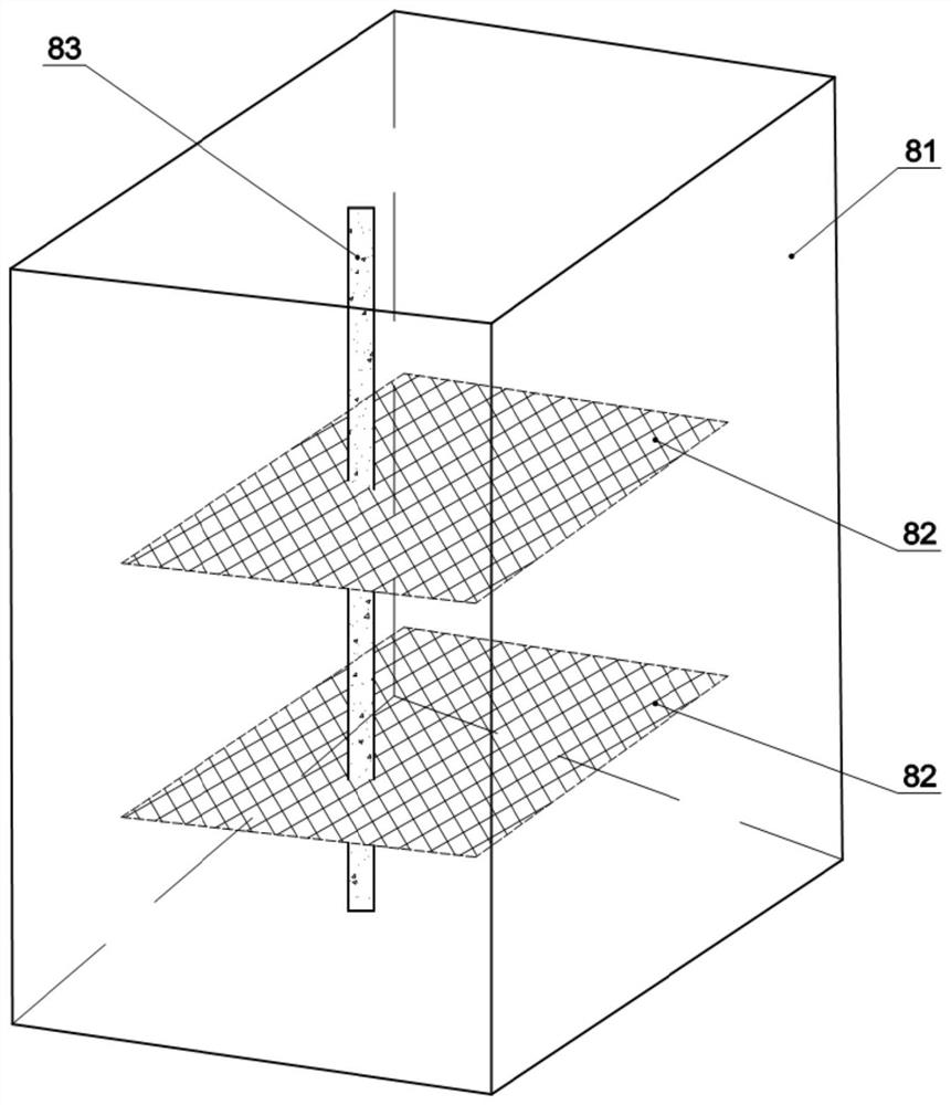 Hydrofracture experiment method, reservoir experiment sample, pouring equipment and preparation method