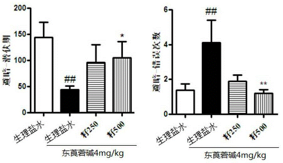 Moringa seed and novel use of moringa seed extract for medicine and health-care food capable of promoting learning memory