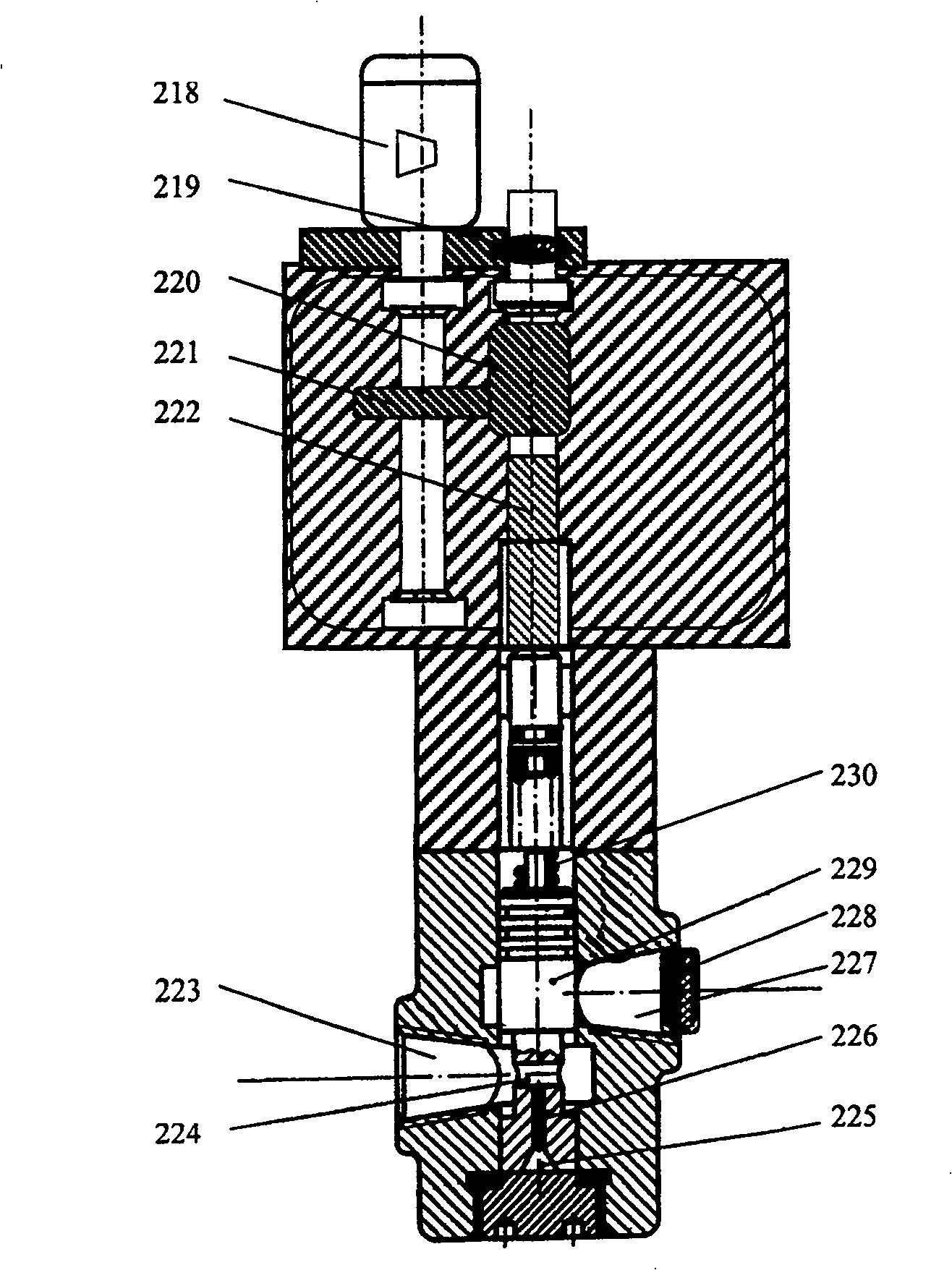 Automatic cooking machine and its control system