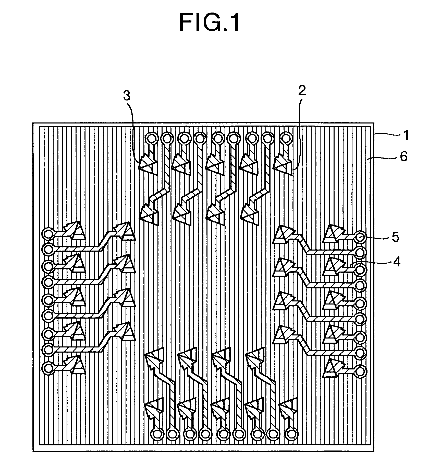 Semiconductor device having projected electrodes and structure for mounting the same