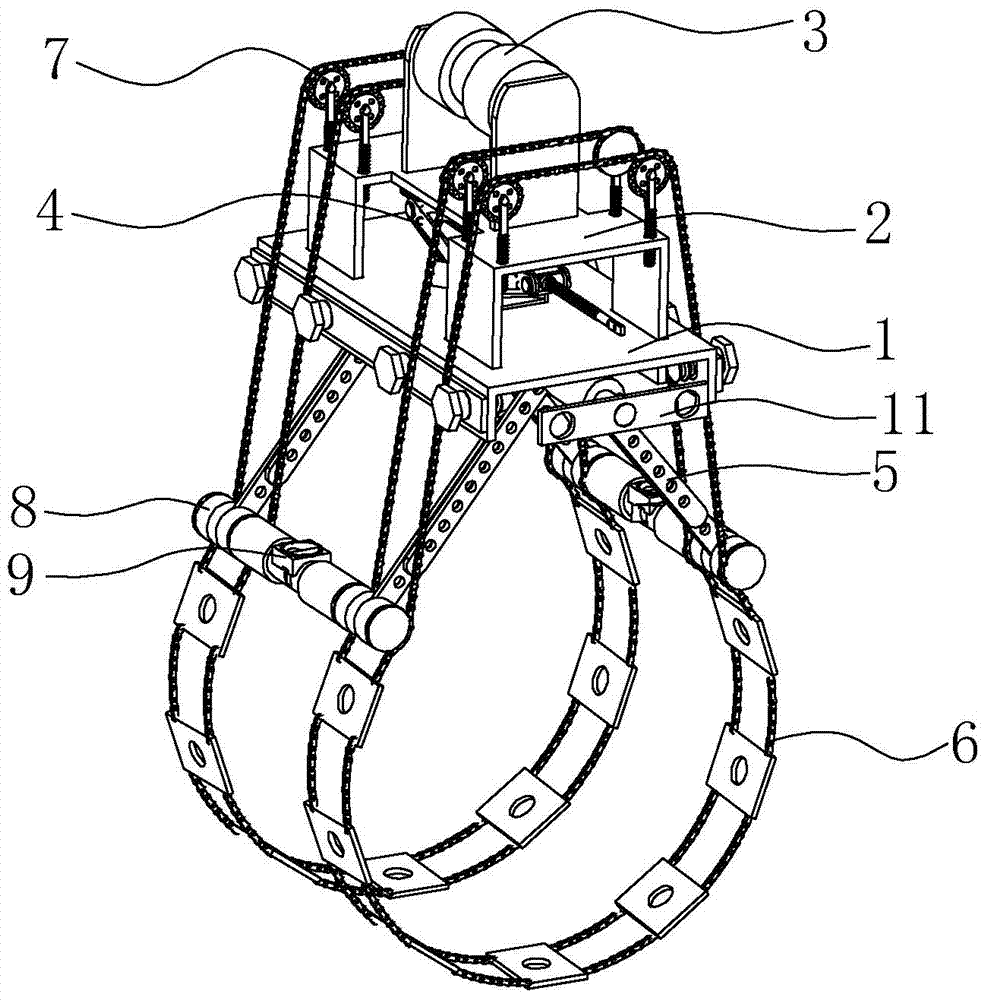 Pipeline jointing device