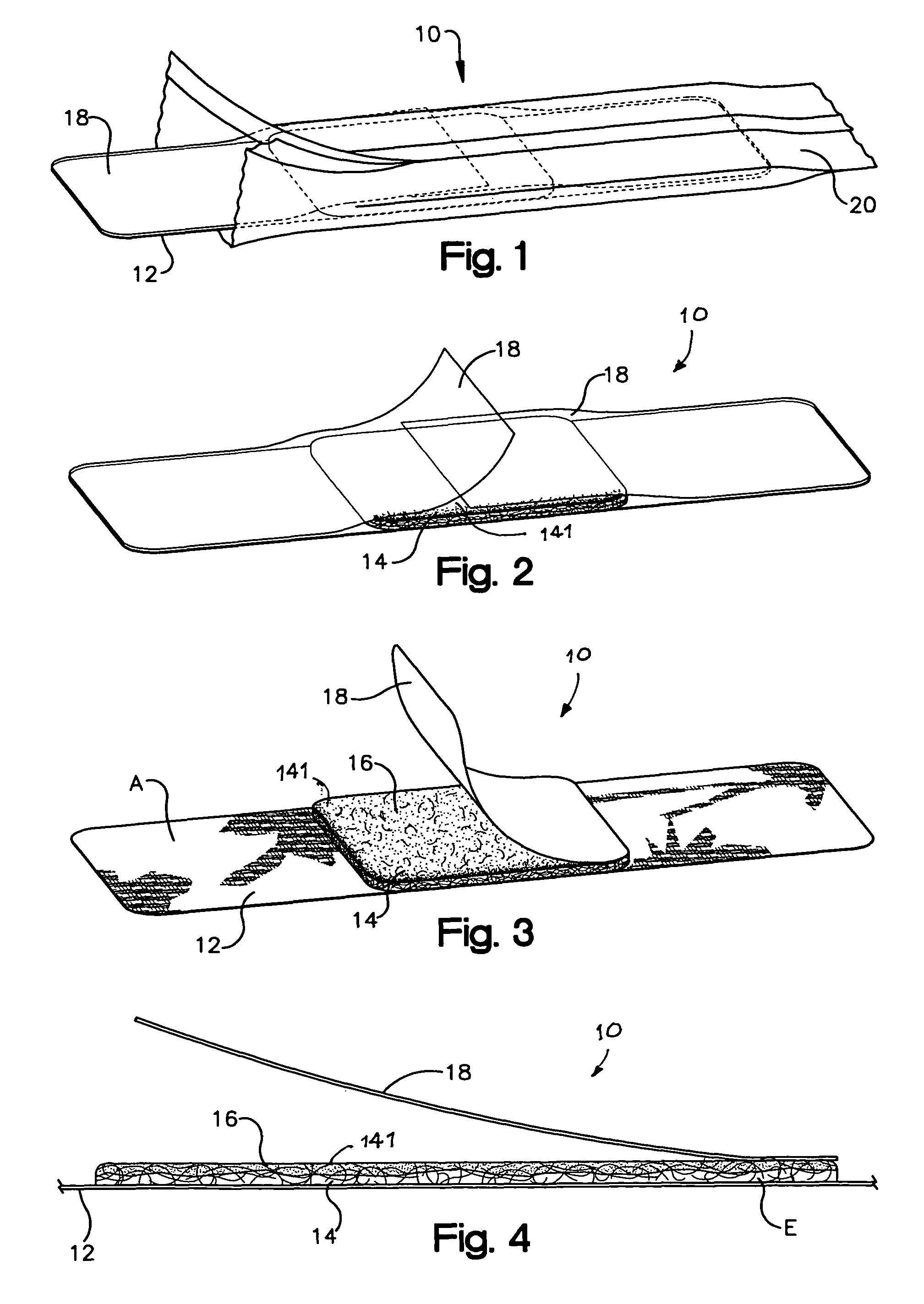 Bandage and method for vital bleaching of skin