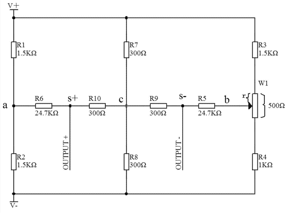 Resistance strain type weighing sensor simulator