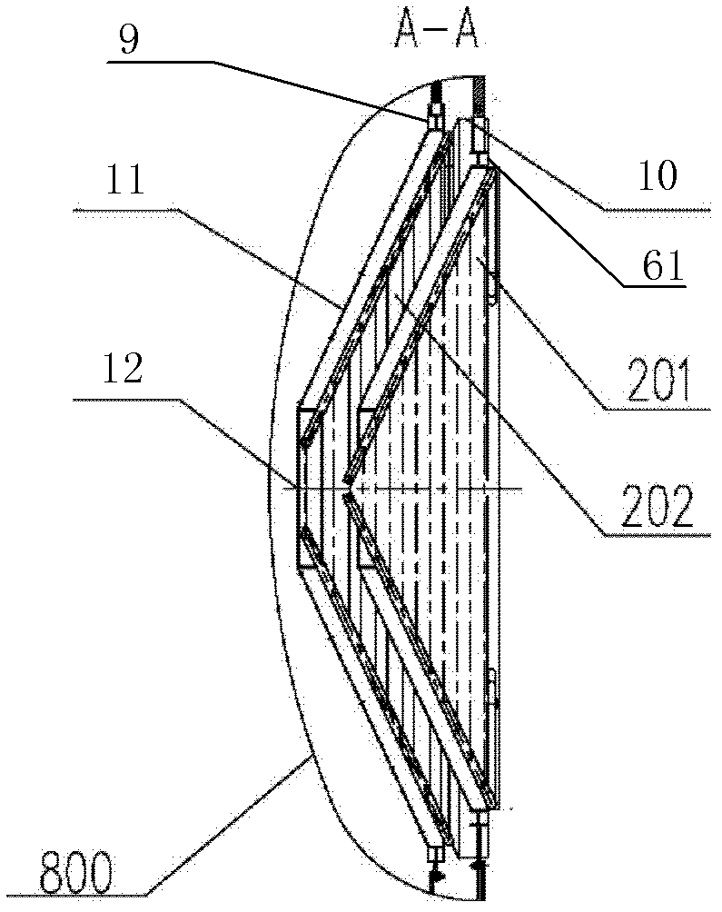 Conical double-layer heat sink device compatible with two media of liquid nitrogen and liquid helium and refrigeration method thereof