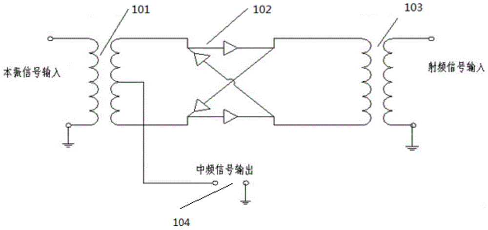 A kind of ultra-wideband mixer