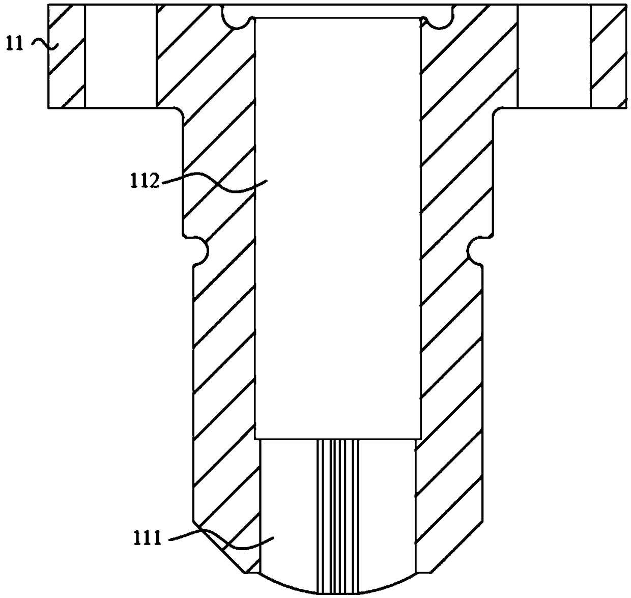 Filling valve and filling device