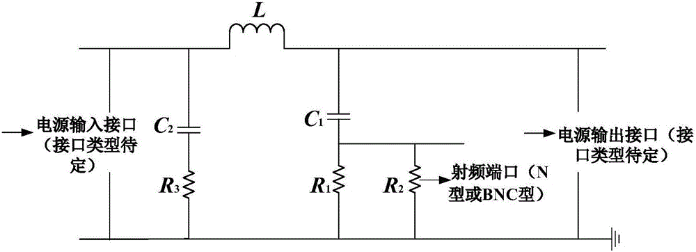 Circuit parameter optimization method for V-type line impedance stabilization network