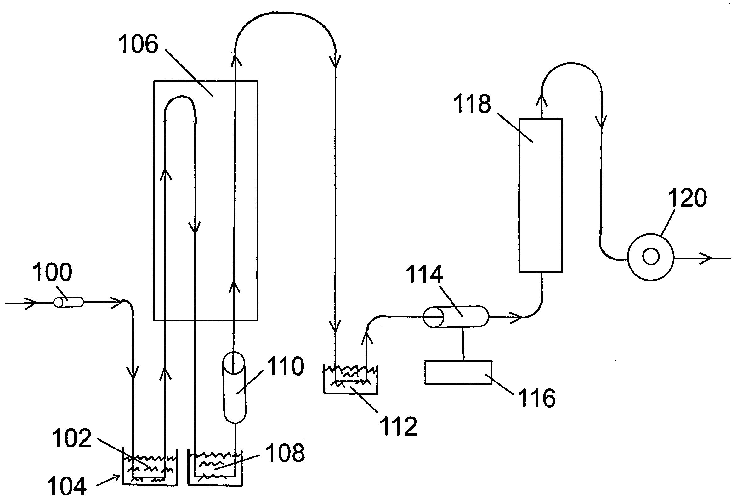 Method of manufacturing a super high floating line