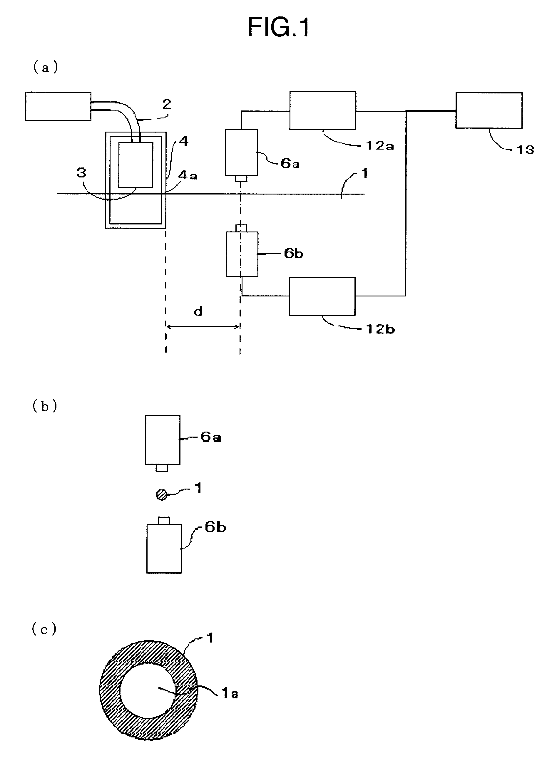 Method for inspecting defect of hollow fiber porous membrane, defect inspection equipment and production method