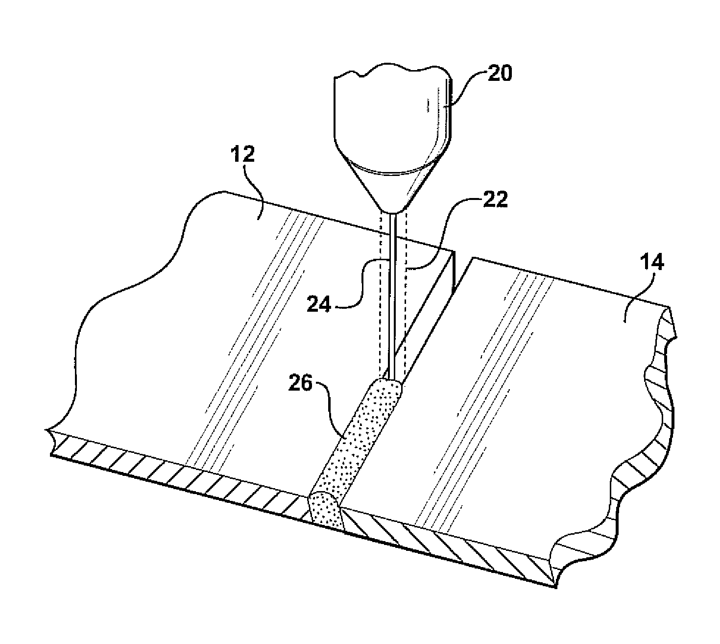 Method of manufacturing a welded metal panel having a high quality surface finish