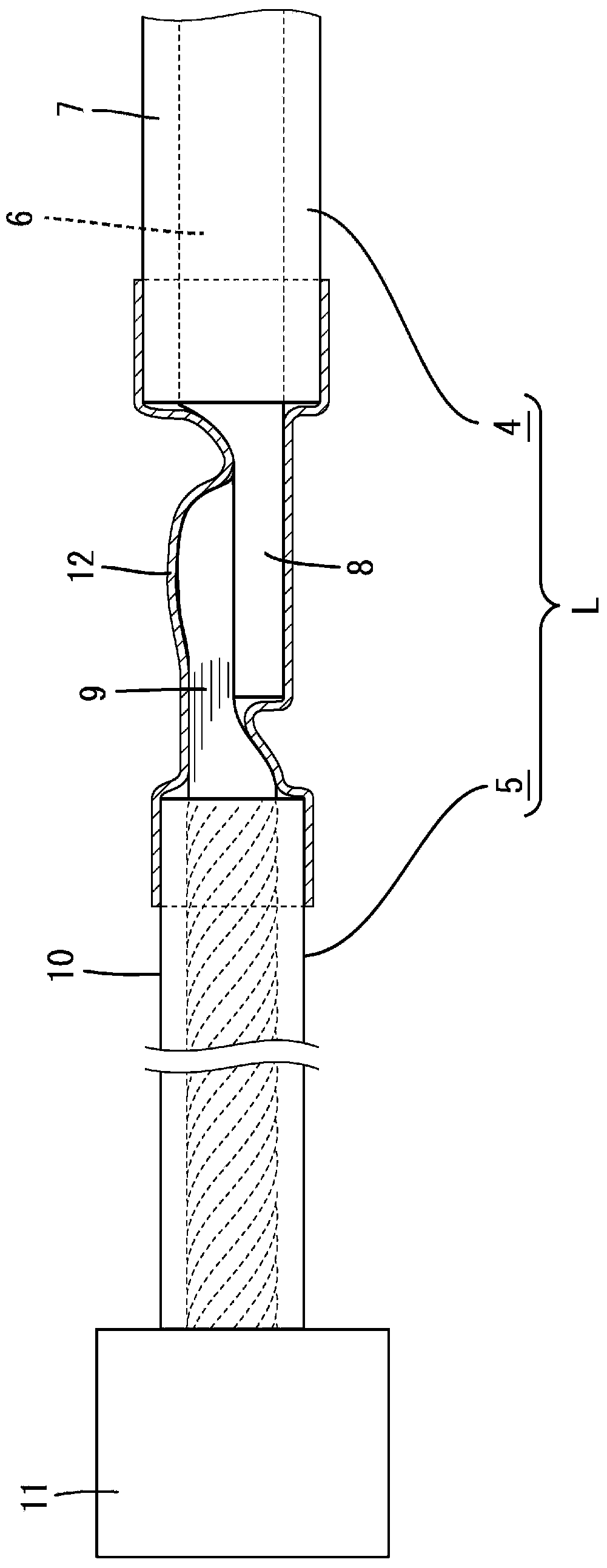 Conductive wire, manufacturing method of conductive wire, and wiring structure of conductive wire