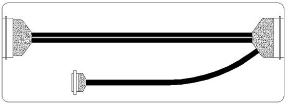 Cable harness vulcanization method