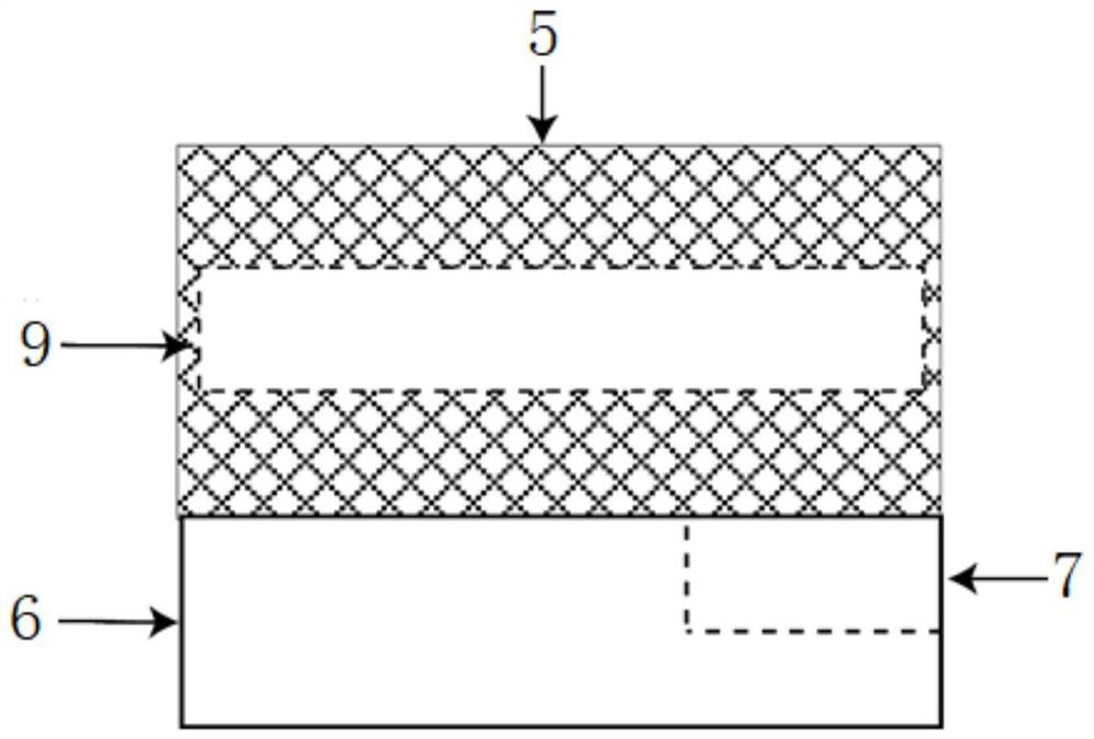 Double-cantilever inverted cone spot-size conversion structure for waveguide coupling