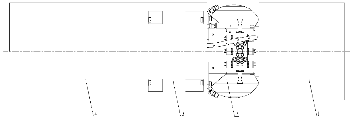 A space intelligent attitude control aircraft