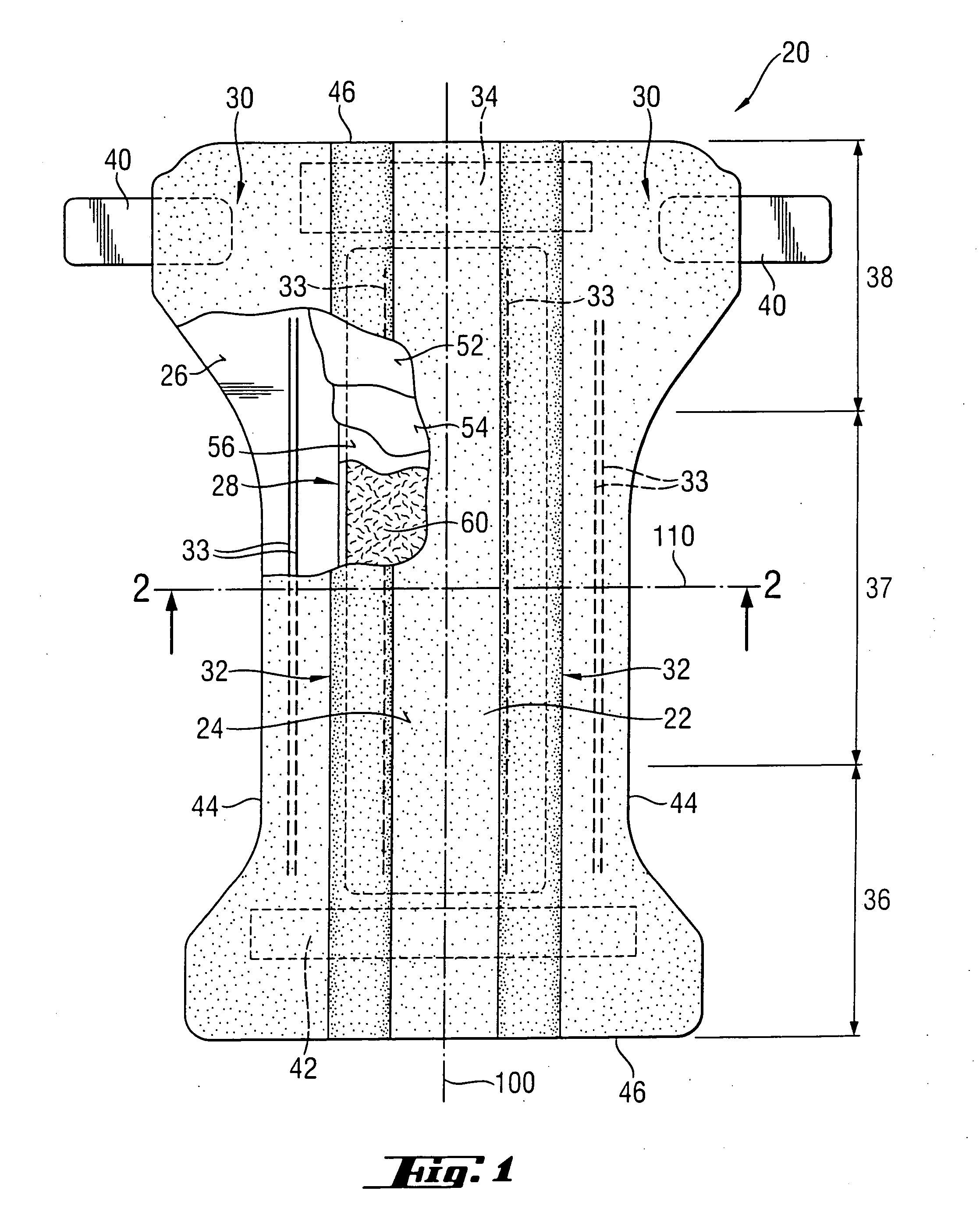 Hydrophilic nonwovens with low retention capacity comprising cross-linked hydrophilic polymers