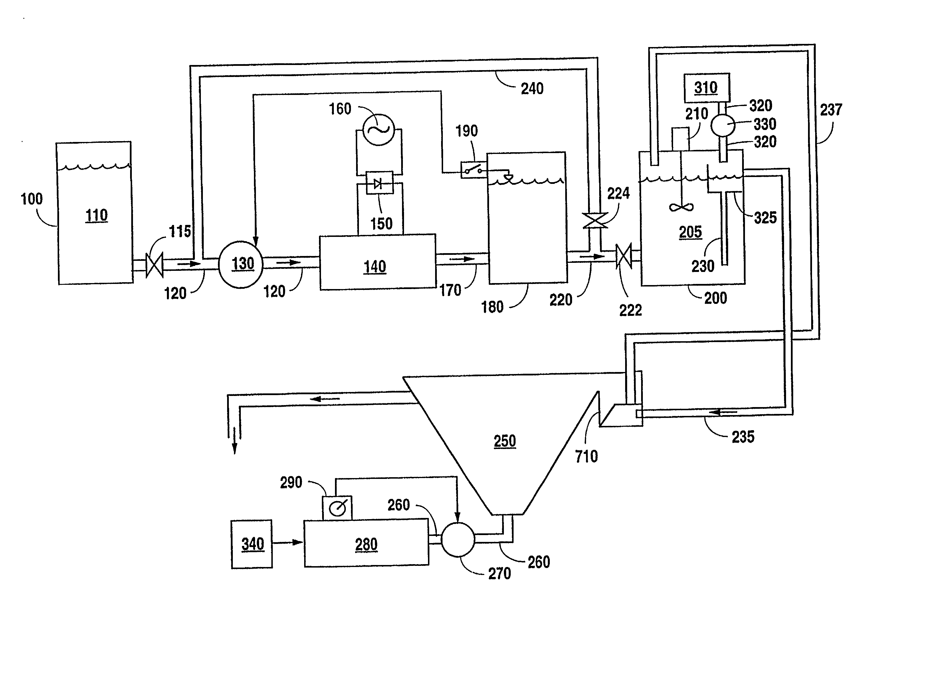 Process and apparatus for electrocoagulative treatment of industrial waste water