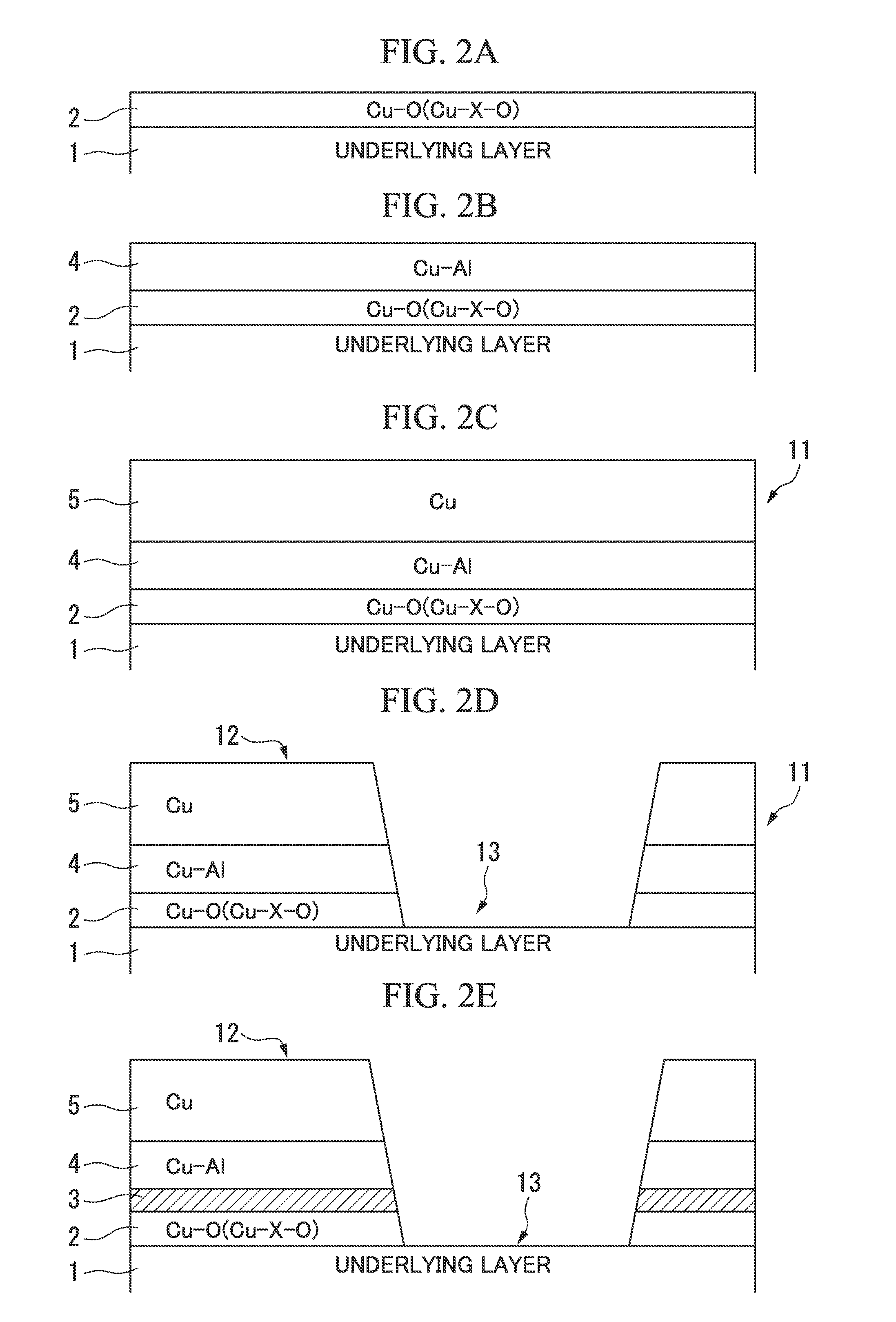 Wiring layer structure and process for manufacture thereof