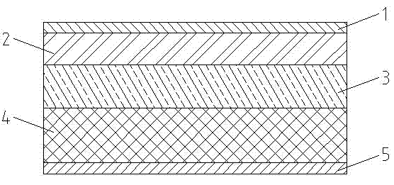 High-intensity environment-friendly craft paper and manufacturing method thereof