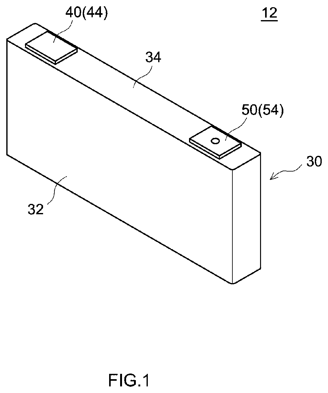 Terminal component, secondary battery provided therewith, and method for manufacturing terminal component