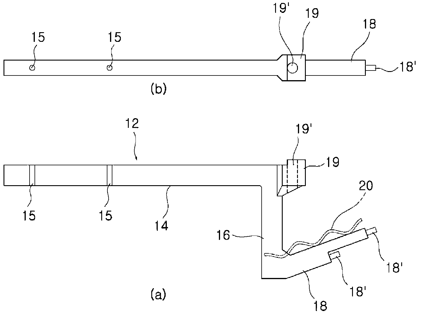 Vertical wall and gigh-slope afforestation method and aggregate container, shelf assembly and water supply device used thereto