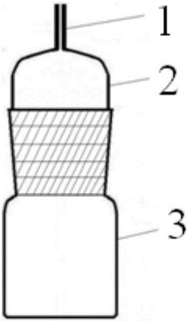 Quick estimation method for ultimate stage of stacked triple-base propellants
