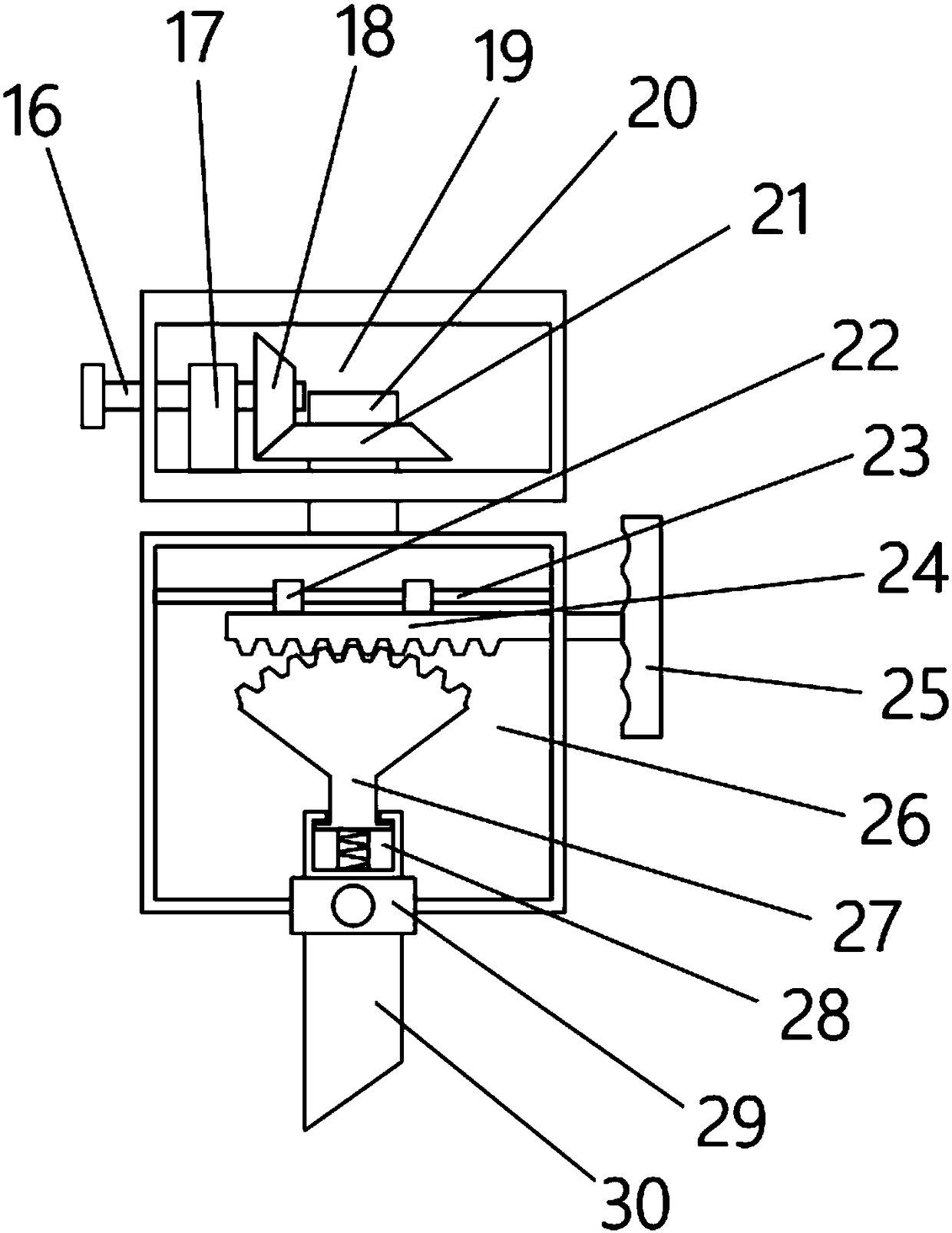 Multidirectional-adjustable type textile cloth cutting device