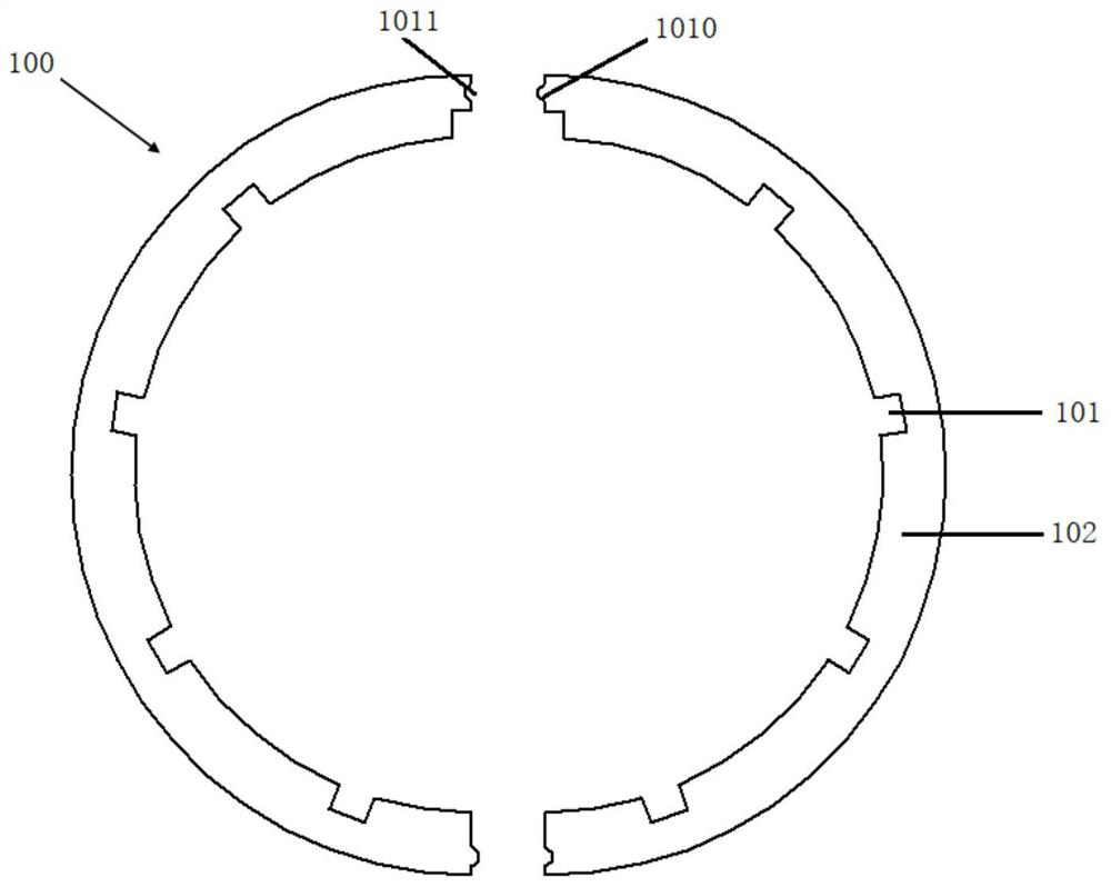 Stator core, winding type stator, concentrated winding motor and production method