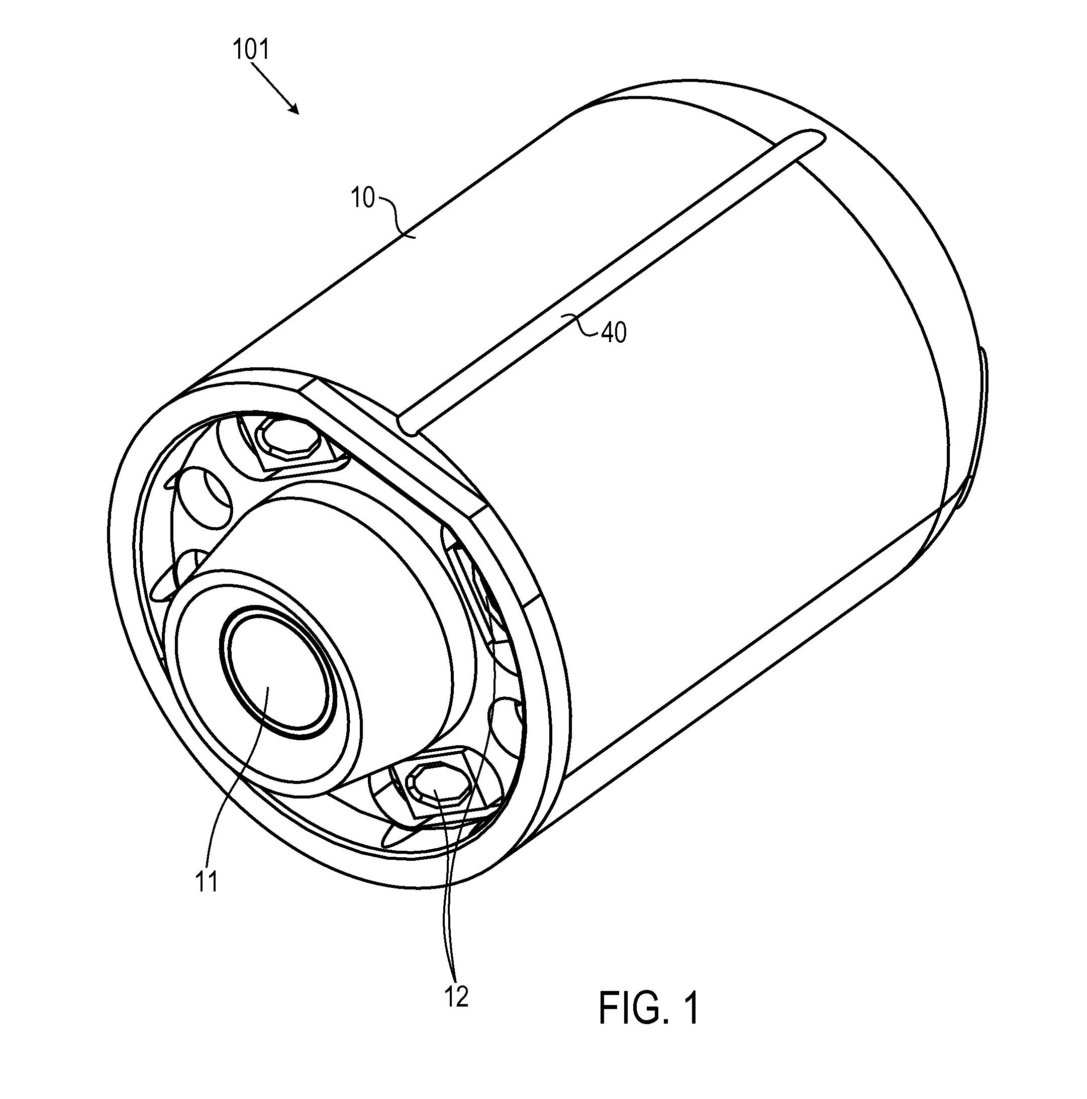 Reusable in-vivo device, system and method of assembly thereof