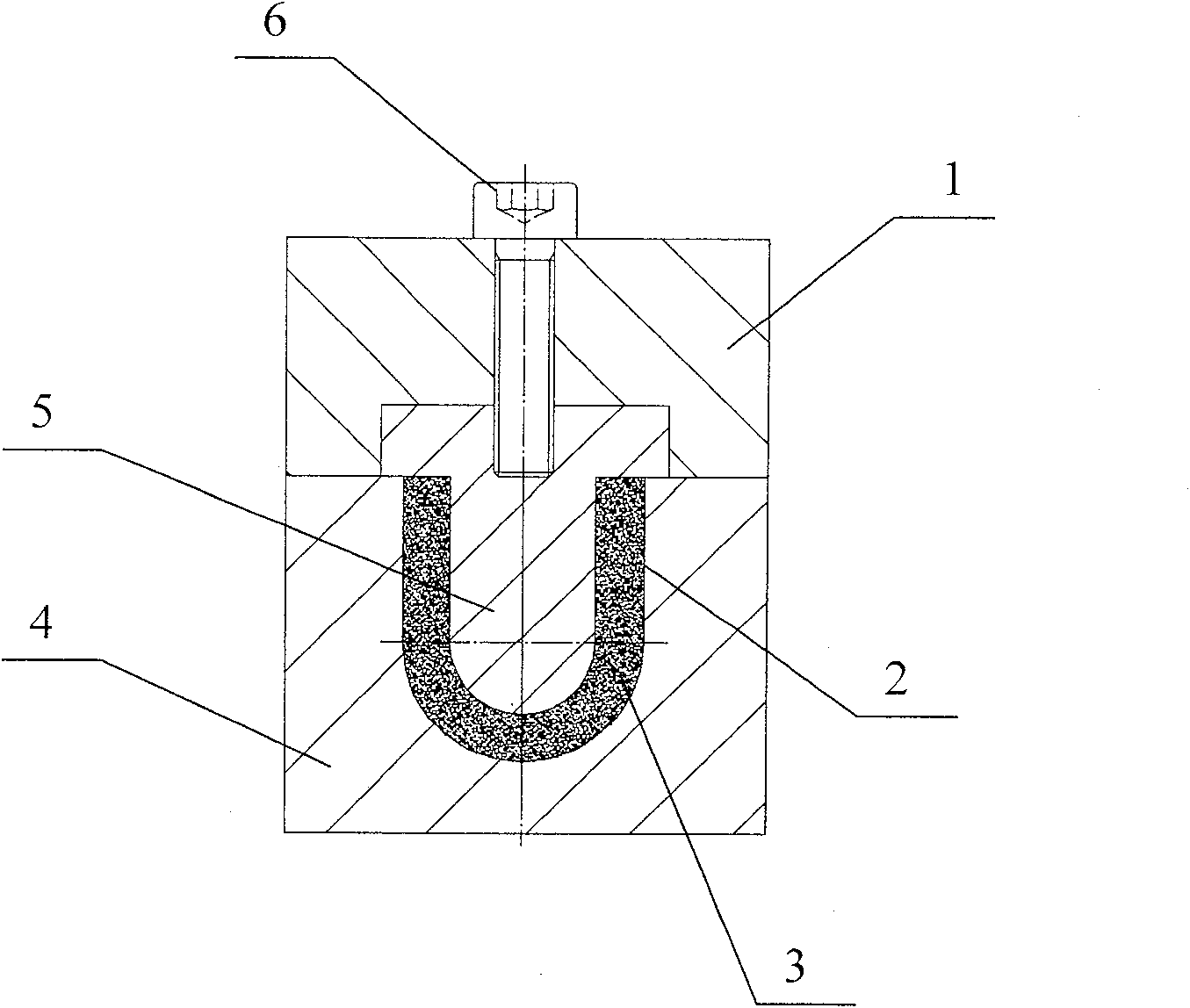 Surface polishing-finishing processing system based on fluid-field restriction type hydraulic ginding-particle flow