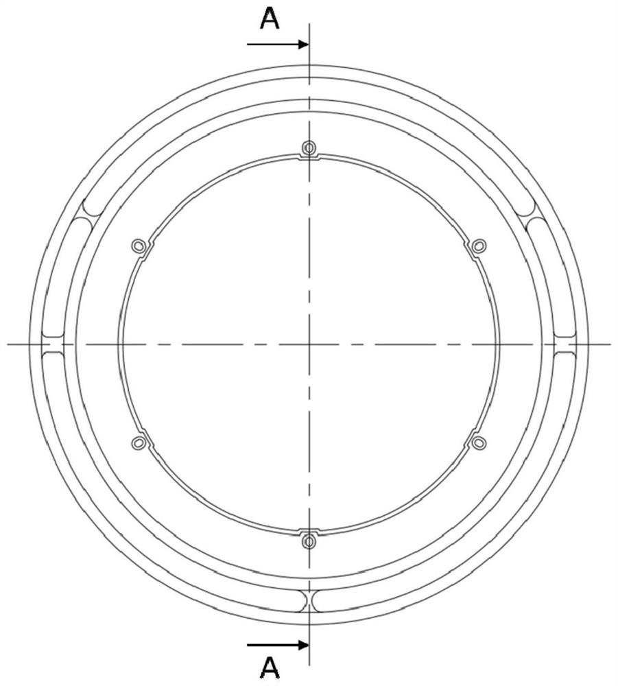 A kind of preparation method of wafer locking ring