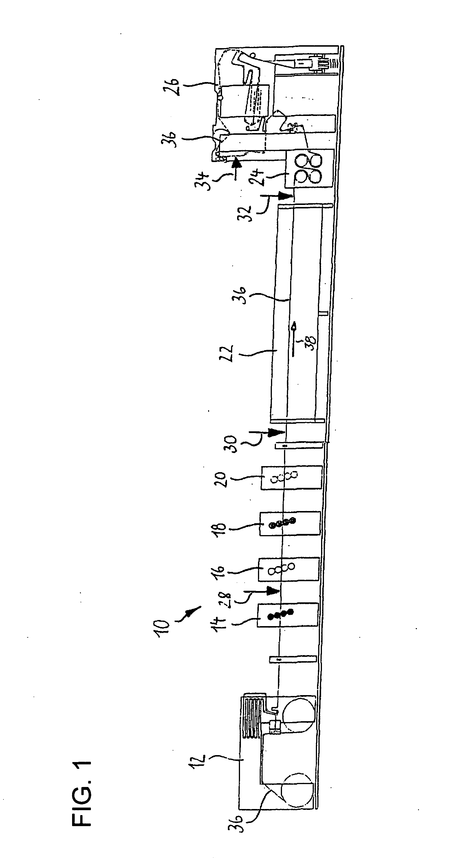 Device for inspection of print products