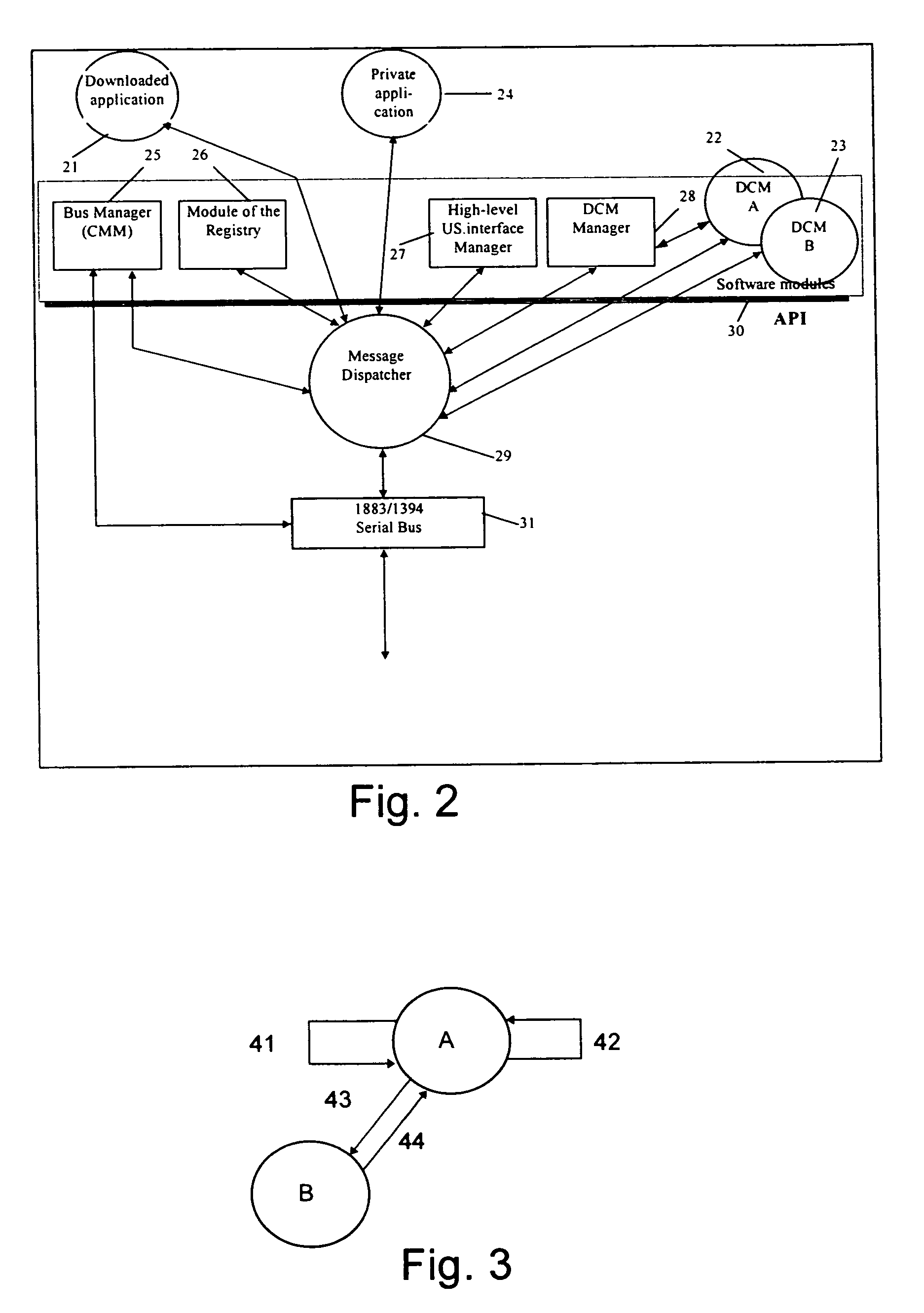 Method for managing objects in a communication network and implementing device