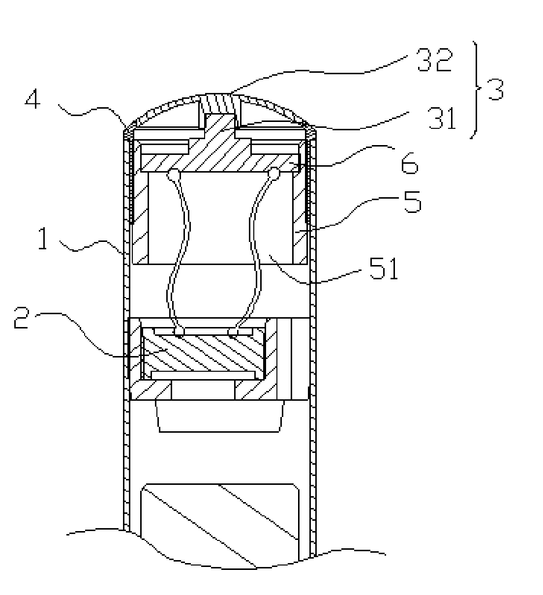 Electronic cigarette and method for electronic cigarette extinguishment