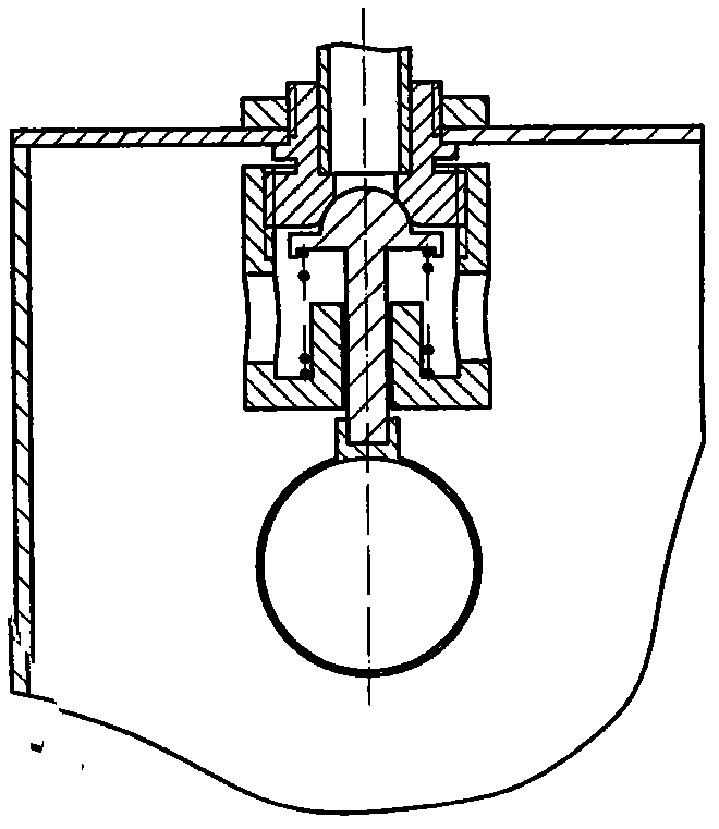 Water valve of water tank