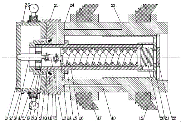 Novel plugging releasing and pipeline cleaning device