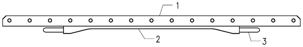 UHPC-NC combined bridge deck slab structure with stiffening ribs and construction method of UHPC-NC combined bridge deck slab structure