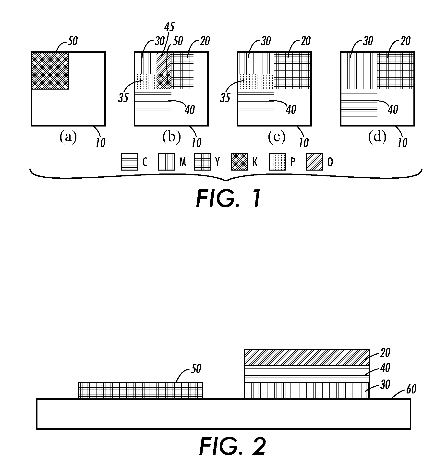 Infrared encoding of security elements using standard xerographic materials