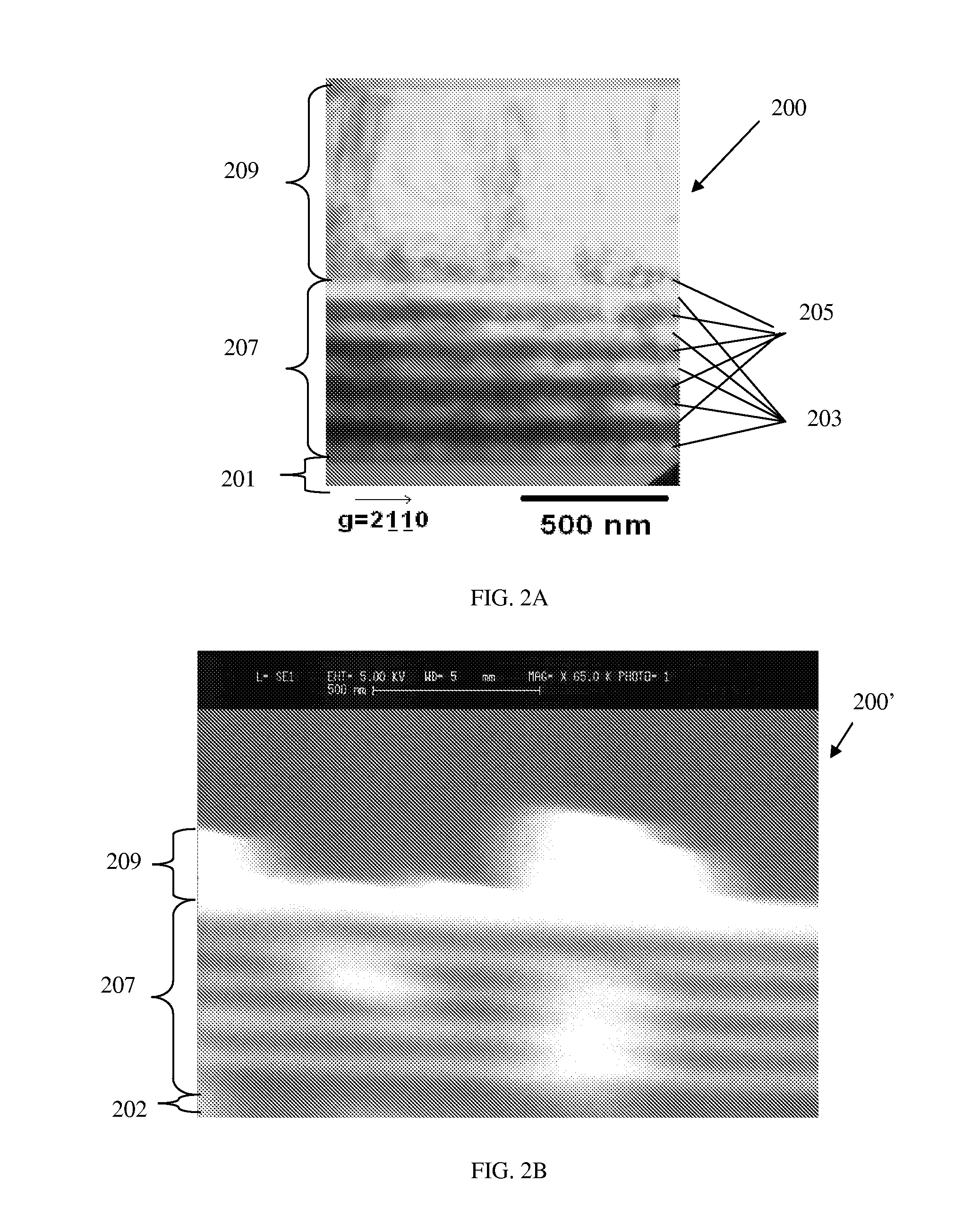Group iii-nitride growth on silicon or silicon germanium substrates and method and devices therefor