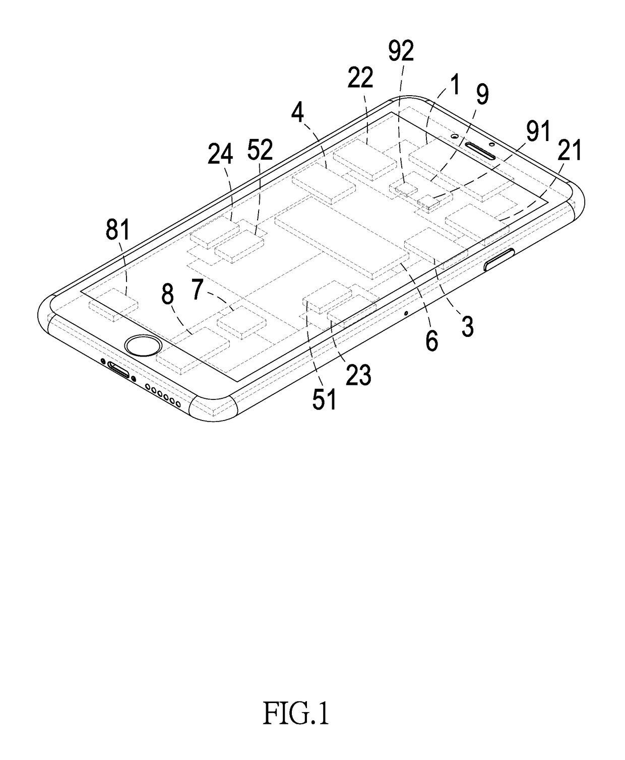 Sharing system of near-field communication and high-frequency wireless charging coils