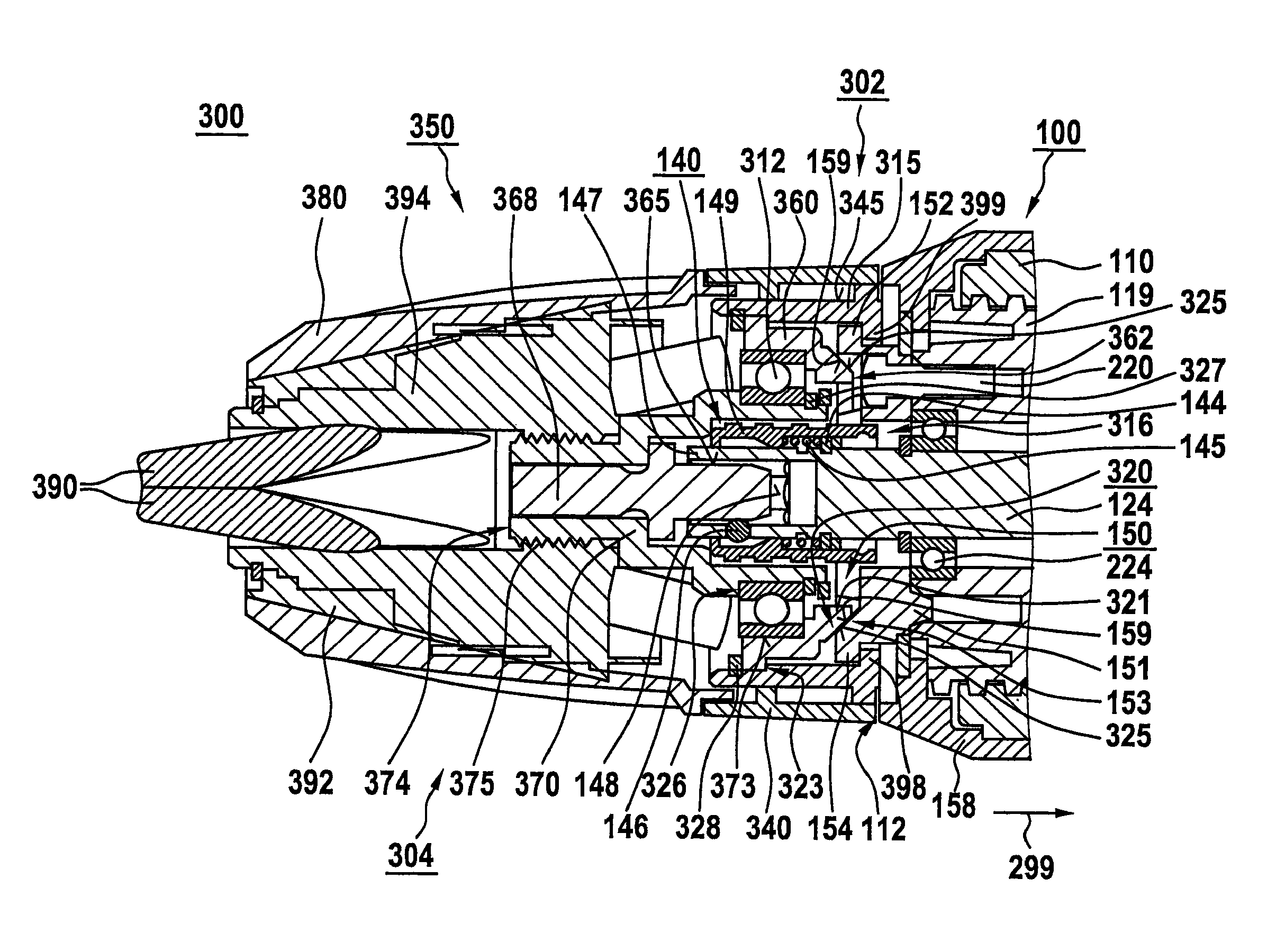 Tool attachment for a hand-held machine tool