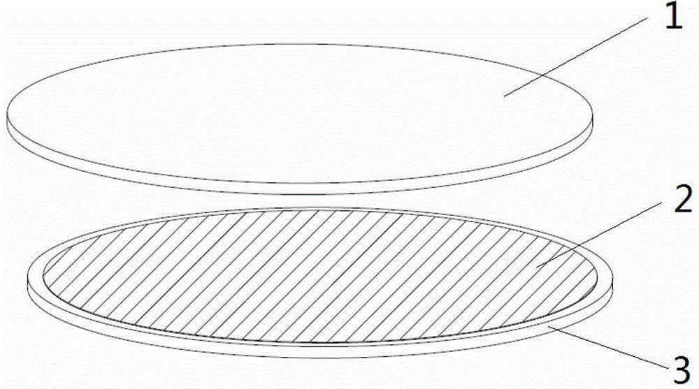 Wafer temporary bonding method