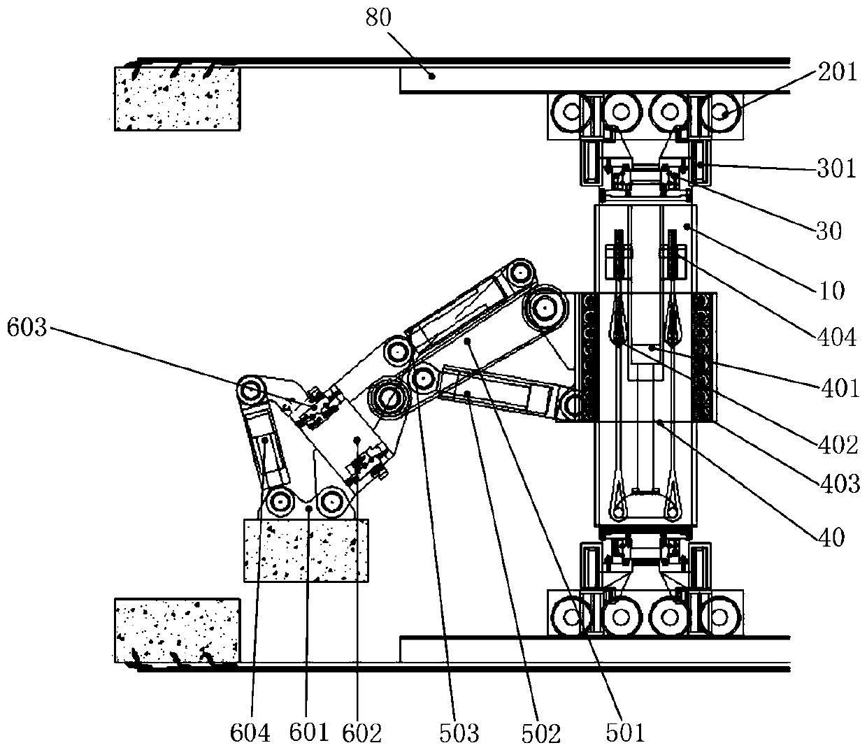 Multi-DOF Rectangular Segment Displacement Assembly Mechanism and Assembly Method