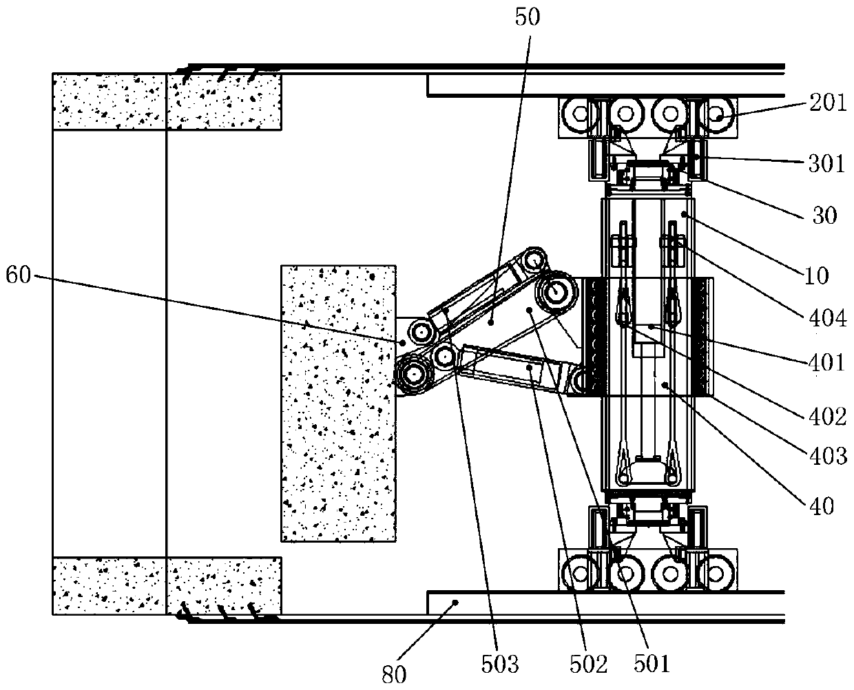 Multi-DOF Rectangular Segment Displacement Assembly Mechanism and Assembly Method