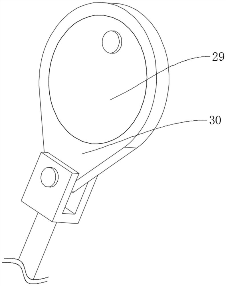 Road bridge cleaning device and using method